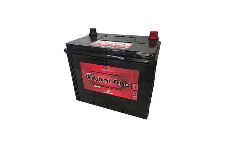 باتری پایه بلند قطب موافق 70 آمپر اوربیتال