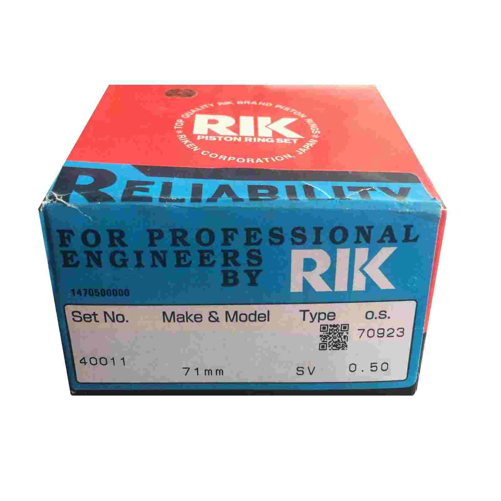 رینگ موتور سایز 50 پراید یورو4 ریک